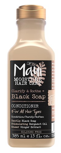 Maui Moisture Conditioner Black Soap 13oz Clarify/Soothe (41983)<br><br><br>Case Pack Info: 4 Units