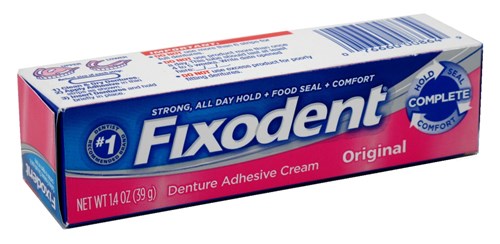 Fixodent Denture Adhesive Cream Original 1.4oz (42271)<br><br><br>Case Pack Info: 24 Units