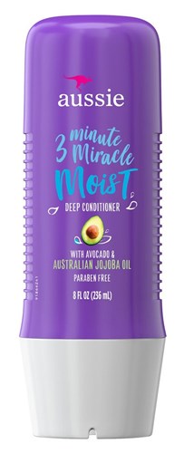 Aussie 3 Minute Miracle Moist Deep Conditioner 8oz (42356)<br> <span style="color:#FF0101">(ON SPECIAL 7% OFF)</span style><br><span style="color:#FF0101"><b>12 or More=Special Unit Price $4.81</b></span style><br>Case Pack Info: 6 Units