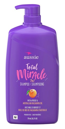 Aussie Shampoo Total Miracle 26.2oz Pump (42443)<br><br><br>Case Pack Info: 4 Units