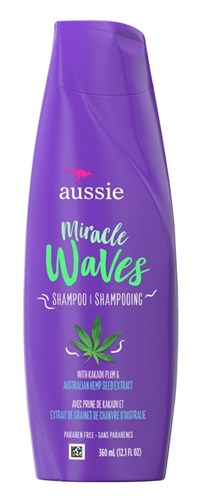 Aussie Shampoo Miracle Waves 12.1oz (42464)<br><br><br>Case Pack Info: 6 Units