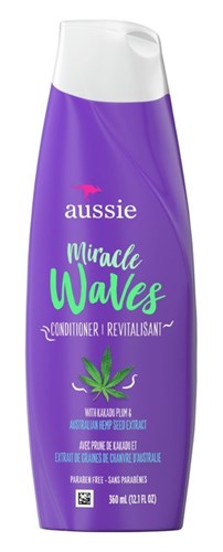 Aussie Conditioner Miracle Waves 12.1oz (42498)<br><br><br>Case Pack Info: 6 Units