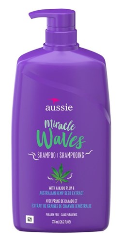 Aussie Shampoo Miracle Waves 26.2oz (42502)<br><br><br>Case Pack Info: 4 Units