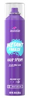 Aussie Hairspray Instant Freeze Max Hold 10oz