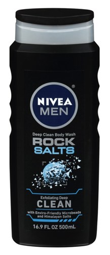 Nivea Men Body Wash Rock Salts Clean 16.9oz (42719)<br><br><br>Case Pack Info: 12 Units