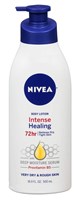 Nivea Lotion Intense Healing Nourishing Moisture 16.9oz (42740)<br><br><br>Case Pack Info: 12 Units