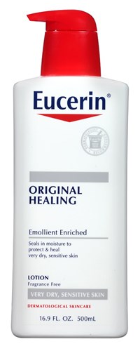 Eucerin Lotion Original Healing 16.9oz Pump (42752)<br><br><br>Case Pack Info: 12 Units