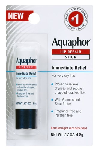 Aquaphor Lip Repair Stick 0.17oz (6 Pieces) Display (42769)<br><br><br>Case Pack Info: 8 Units