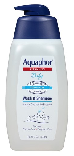 Aquaphor Baby Cleansing Wash And Shampoo 16oz Pump (42772)<br><br><br>Case Pack Info: 12 Units