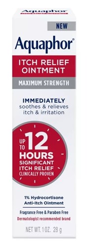 Aquaphor Itch Relief Ointment Maximum Strength 1oz (42798)<br><br><br>Case Pack Info: 24 Units
