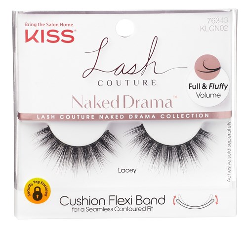 Kiss Lash Couture Naked Drama Lacey (43813)<br><br><span style="color:#FF0101"><b>12 or More=Unit Price $4.17</b></span style><br>Case Pack Info: 36 Units