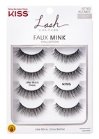 Kiss Lash Couture Faux Mink Little Black Dress Multi-Pack (43818)<br><br><span style="color:#FF0101"><b>12 or More=Unit Price $9.34</b></span style><br>Case Pack Info: 36 Units