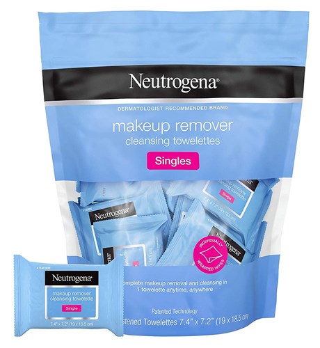Neutrogena Make-Up Remover Toweltte Singles 20 Count (44227)<br><br><br>Case Pack Info: 6 Units