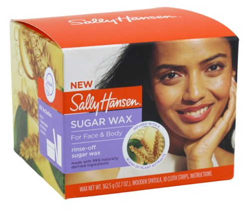 Sally Hansen Rinse Off Sugar Wax For Face & Body Kit (44274)<br><br><span style="color:#FF0101"><b>12 or More=Unit Price $7.79</b></span style><br>Case Pack Info: 24 Units