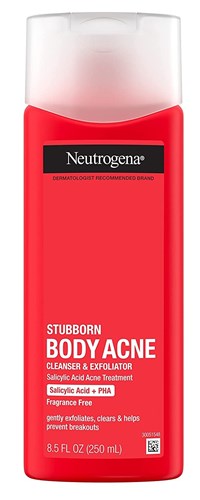 Neutrogena Stubborn Body Acne Cleanser & Exfoliator 8.5oz (44511)<br><br><br>Case Pack Info: 12 Units