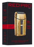 Kiss Red Pro Cordless Shaver Matte Gold