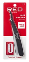 Kiss Red Hair Shaver Disposable W/2 Free Blade(6 Pieces) (45410)<br><br><br>Case Pack Info: 24 Units