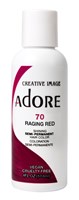 Adore Semi-Permanent Haircolor #070 Raging Red 4oz (45499)<br><br><span style="color:#FF0101"><b>12 or More=Unit Price $3.28</b></span style><br>Case Pack Info: 72 Units