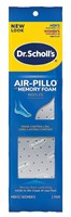 Dr. Scholls Air-Pillo Memory Foam Insoles (M 7-13/W 5-10) (47165)<br><br><br>Case Pack Info: 42 Units