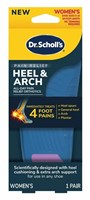 Dr. Scholls Heel & Arch Orthotics Women (Size 6-10) (47179)<br><br><br>Case Pack Info: 12 Units