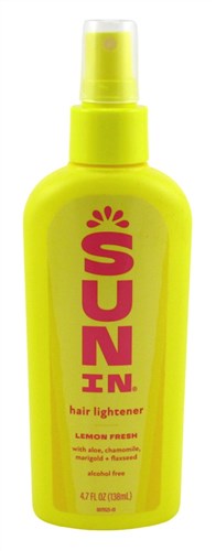 Sun In Hair Lightener Lemon Fresh 4.7oz Pump (47585)<br><br><span style="color:#FF0101"><b>12 or More=Unit Price $3.64</b></span style><br>Case Pack Info: 12 Units