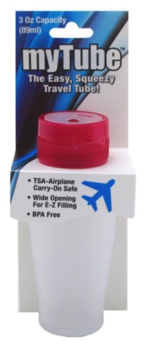 Sprayco Travel My Tube 3oz Squeezy (6 Pieces) (47603)<br><br><br>Case Pack Info: 4 Units