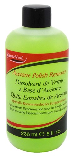 Super Nail 8oz Acetone Polish Remover (47610)<br><br><span style="color:#FF0101"><b>12 or More=Unit Price $2.45</b></span style><br>Case Pack Info: 24 Units