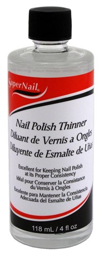 Super Nail Polish Thinner 4oz (47690)<br><br><span style="color:#FF0101"><b>12 or More=Unit Price $3.88</b></span style><br>Case Pack Info: 24 Units