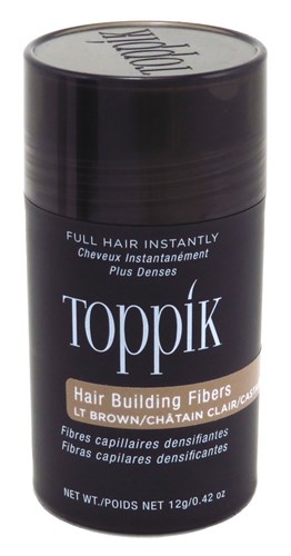 Toppik Hair Building Fiber 0.42oz Light Brown (48617)<br><span style="color:#FF0101">(ON SPECIAL 13% OFF)</span style><br><span style="color:#FF0101"><b>1 or More=Special Unit Price $11.80</b></span style><br>Case Pack Info: 12 Units