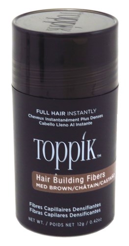 Toppik Hair Building Fiber 0.42oz Medium Brown (48642)<br><span style="color:#FF0101">(ON SPECIAL 13% OFF)</span style><br><span style="color:#FF0101"><b>1 or More=Special Unit Price $11.80</b></span style><br>Case Pack Info: 12 Units