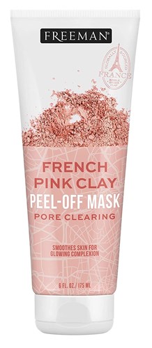 Freeman Facial French Pink Clay Peel-Off Mask 6oz (49601)<br><br><br>Case Pack Info: 6 Units