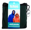 Totes Poncho Adult Size Assorted Colors (49648)<br><br><span style="color:#FF0101"><b>12 or More=Unit Price $4.44</b></span style><br>Case Pack Info: 48 Units