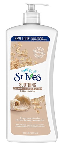 St Ives Body Lotion 21oz Nourish & Soothe(Oatmeal/Shea) (49879)<br><br><br>Case Pack Info: 4 Units