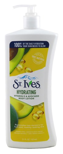 St Ives Body Lotion 21oz Hydrating (49881)<br><br><br>Case Pack Info: 4 Units