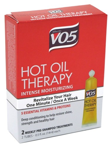 Vo5 Hot Oil Therapy Treatment 2 Count 0.5oz (50087)<br><br><span style="color:#FF0101"><b>12 or More=Unit Price $3.90</b></span style><br>Case Pack Info: 6 Units