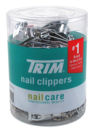 Trim Nail Care Nail Clipper Drum (72 Pieces) (50170)<br><br><br>Case Pack Info: 12 Units