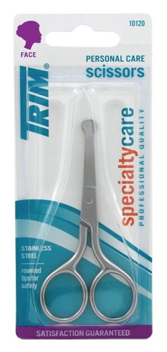 Trim Specialty Care Scissors 3.5Inch (Safety Scissor) (50205)<br><br><span style="color:#FF0101"><b>12 or More=Unit Price $5.85</b></span style><br>Case Pack Info: 72 Units