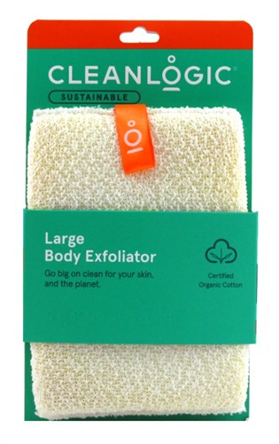 Clean Logic Sustainable Large Body Exfoliator (50234)<br><br><span style="color:#FF0101"><b>12 or More=Unit Price $6.36</b></span style><br>Case Pack Info: 48 Units