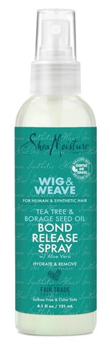 Shea Moisture Wig + Weave Bond Release Spray 4.1oz (50249)<br><br><br>Case Pack Info: 12 Units