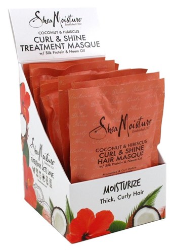 Shea Moisture Coconut&Hibiscus Curl Hair Masque 2oz(12 Pieces) (50266)<br> <span style="color:#FF0101">(ON SPECIAL 50% OFF)</span style><br><span style="color:#FF0101"><b>1 or More=Special Unit Price $13.44</b></span style><br>Case Pack Info: 2 Units