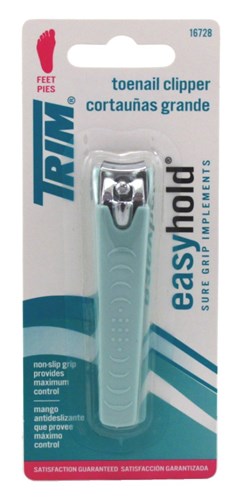 Trim Easy Hold Toenail Clipper (6 Pieces) (50274)<br><br><br>Case Pack Info: 24 Units