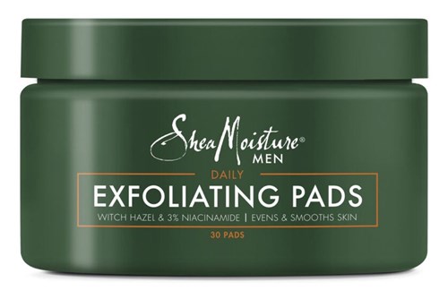 Shea Moisture Men Daily Exfoliating Pads 30 Count (50306)<br><br><br>Case Pack Info: 24 Units