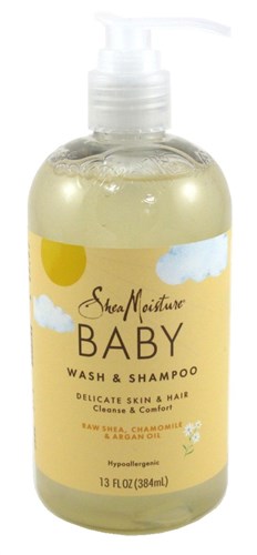 Shea Moisture Baby Wash & Shampoo Cleanse & Comfort 13oz (50384)<br><br><br>Case Pack Info: 24 Units