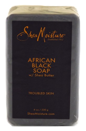 Shea Moisture Soap 8oz Bar African Black With Shea Butter (50396)<br><br><br>Case Pack Info: 24 Units