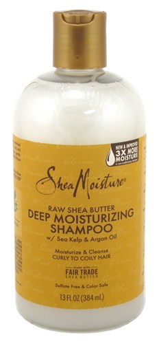 Shea Moisture Raw Shea Shampoo 13oz (50399)<br><br><br>Case Pack Info: 4 Units