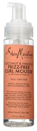 Shea Moisture Coconut&Hibiscus Curl Mousse 7.5oz (50414)<br><br><br>Case Pack Info: 12 Units