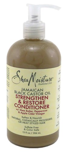 Shea Moisture Jamaican Black Conditioner Strength 13oz (50434)<br><br><br>Case Pack Info: 4 Units
