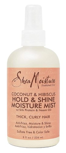 Shea Moisture Coconut&Hibiscus Hold And Shine Mist 8oz (50439)<br><br><br>Case Pack Info: 12 Units