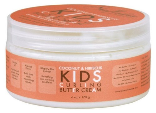 Shea Moisture Kids Curling Cream Coconut/Hibiscus 6oz Jar (50459)<br><br><br>Case Pack Info: 12 Units