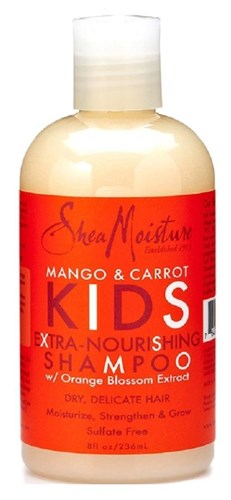 Shea Moisture Kids Shampoo 8oz Mango/Carrot X-Nourishing (50461)<br><br><br>Case Pack Info: 12 Units